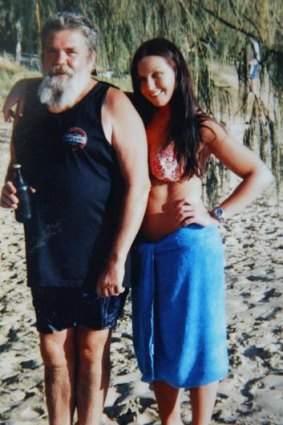 Schapelle with her father, Mick.
