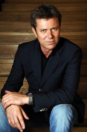The man with the tan: Richard Wilkins.