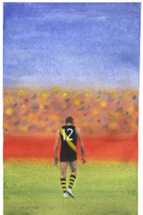 For you chance to win the original painting of Richo by Jim Pavlidis, go to www.promotions.theage.com.au and enter your details.