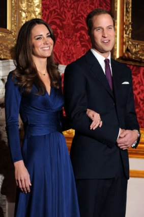 Dress that launched a thousand copies: Kate Middleton's engagement outfit.