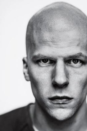 Jesse Eisenberg as Lex Luthor in a publicity image for the film <i>Batman v Superman: Dawn of Justice</i>.