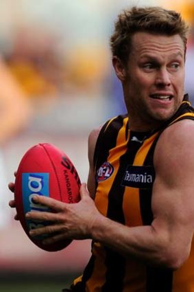 Hawthorn's Sam Mitchell will play against the Western Bulldogs on Friday night.