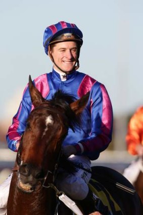 In the running: Blake Shinn hopes to guide Fiorente all the way to the Melbourne Cup.