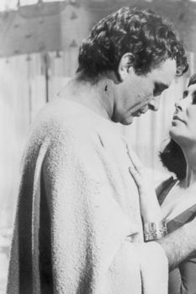 Antony and Cleopatra, roles played on film by Richard Burton and Elizabeth taylor.