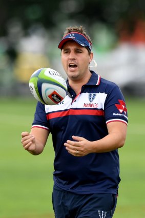 Melbourne Rebels head coach Dave Wessels.