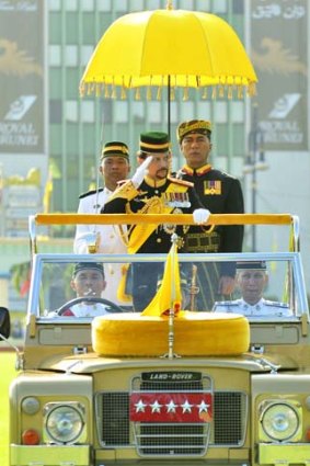 The sultan of Brunei Hassanal Bolkiah.