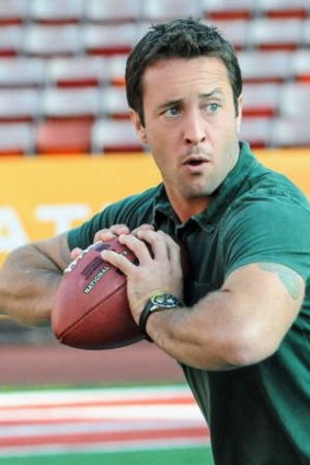 This episode of <i>Hawaii Five-O</i> is full of American football banter.