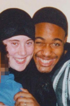 Wanted &#8230; Samantha Lewthwaite with her first husband, suicide bomber Jermaine Lindsay.