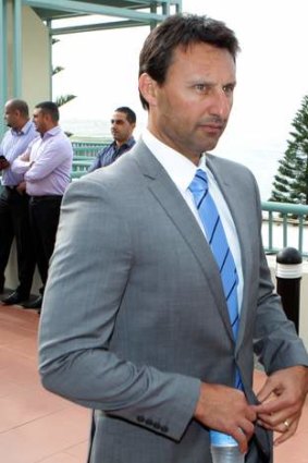 Back in blue: NSW State of Origin coach Laurie Daley.