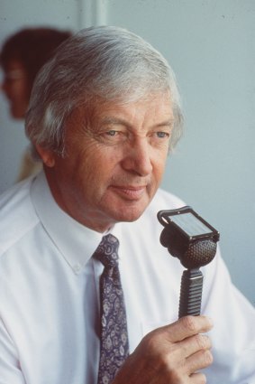Former cricketer, now broadcaster Richie Benaud