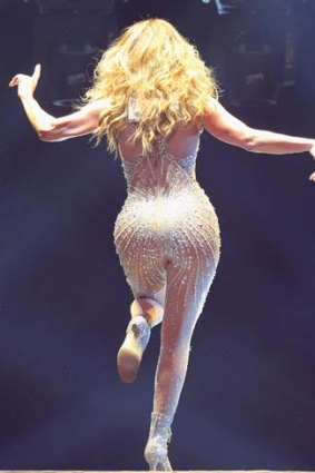 Jennifer Lopez at Rod Laver Arena.