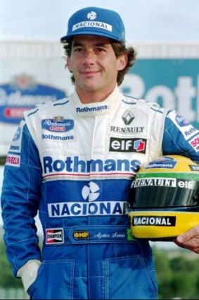 Ayrton Senna, pictured in 1994.