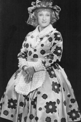 Brian Crossley as Mrs Flower Potts.