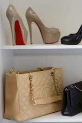 Yasmin Kassim has a weak spot for shoes and designer handbags.