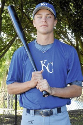 Young gun … Ryan Dale has just signed with the Kansas City Royals.