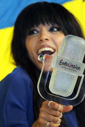 Sweden's Loreen ... the winner of the Eurovision 2012.