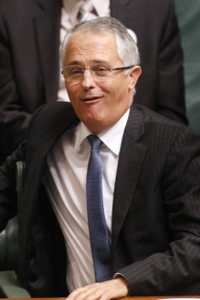 Opposition Leader Malcolm Turnbull