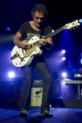 Ian Moss on stage during the current Cold Chisel tour.
