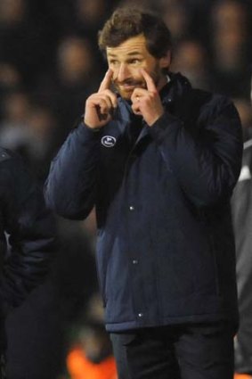 Tottenham Hotspur's Portuguese manager Andre Villas-Boas.