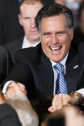 Republican would-be presidential candidate Mitt Romney had an easy win in Nevada.