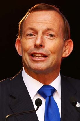 Bounces back in the polls: Prime Minister Tony Abbott.