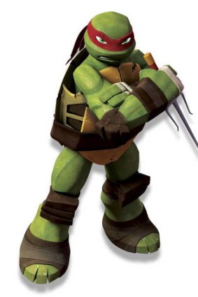 Heroes at half past &#8230; Sean Astin voices Raphael in the new <i>TMNT</i>.
