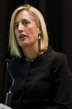 Chief minister Katy Gallagher.