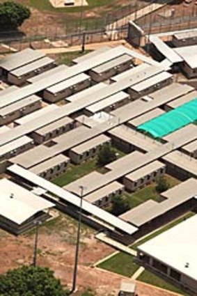 The immigration detention centre in Darwin has room for 550 people.
