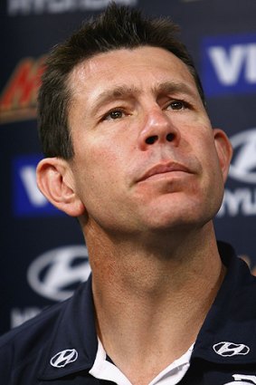 Positive thinking: Brett Ratten believes Carlton's form is better than results suggest.