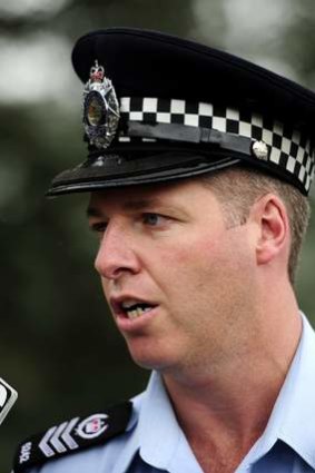 CALL: Detective Sergeant Jason Kennedy appealing for information last year.
