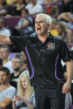 Sydney Kings coach Shane Heal.