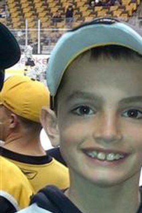 Went to cheer on dad ... Martin Richard, 8, was also killed.
