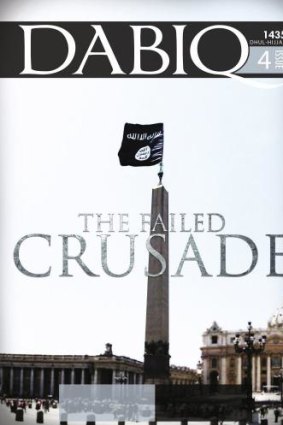 The fourth issue of Islamic State's magazine <i>Dabiq</i>.