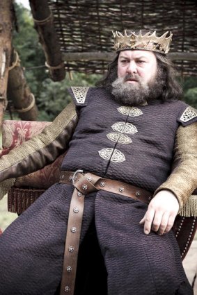 Mark Addy portrays King Robert Baratheon in the HBO series Game of Thrones.