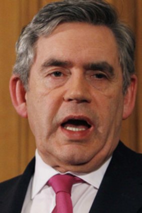 Some regrets . . . Gordon Brown.