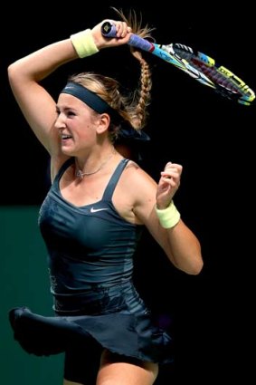 Serving it up: Victoria Azarenka is making every moment count and reaping the rewards.