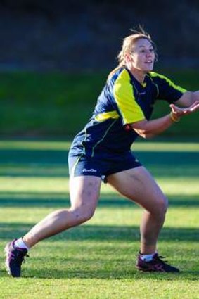 Sharni WIlliams is captain of the Australian women's sevens rugby team.