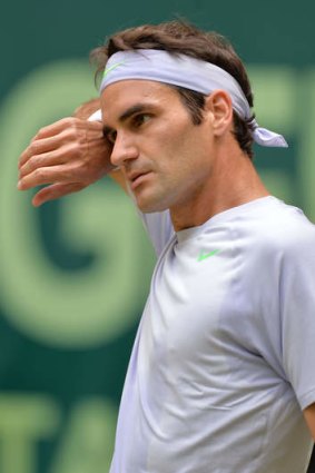 Reigning champ: Roger Federer.