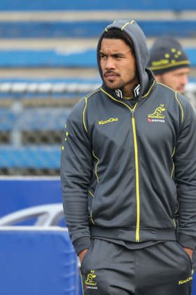 Trouble: Digby Ioane failed to appear at a Melbourne court on Monday to face an assault charge.