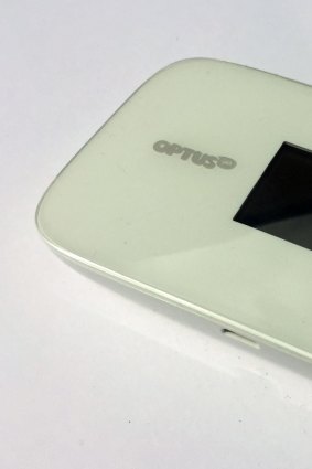 <b>Optus Mobile Wi-Fi: </b> takes a memory card