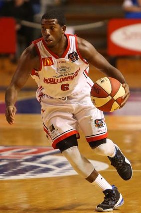 On guard ... Malcolm Grant has hit the ground running with the Wollongong Hawks.