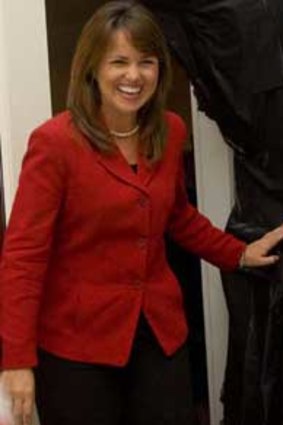 Christine O'Donnell at her election-night party.