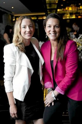 Sisters Emma Cronin (left) and Fiona Pearse (right) from WantItNow - a courier service offering same day and three hour delivery for online shopping.