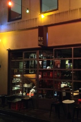 Up my alley: The dimly lit York Lane bar is a hidden gem.