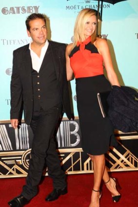A-list: Lachlan and Sarah Murdoch at the <em>Gatsby</em> premiere.