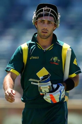 Millionaire man ... Glenn Maxwell.