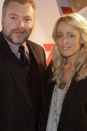 No show . . . Kyle Sandilands and Jackie O will be missed at the Australian Commercial Radio Awards.