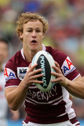 Attacking riches ... Daly Cherry-Evans is just one of Manly's many attacking threats.