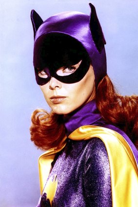 Yvonne Craig as Batgirl.