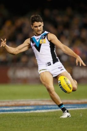 Silky left-footer Chad Wingard.